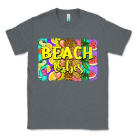 Charcoal Heather beach vibes summer brushstroke Classic Tee - Jasminsmagicworld