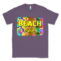 Lavender beach vibes summer brushstroke Classic Tee - Jasminsmagicworld