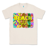 Natural beach vibes summer brushstroke Classic Tee - Jasminsmagicworld