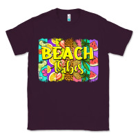 Plum beach vibes summer brushstroke Classic Tee - Jasminsmagicworld