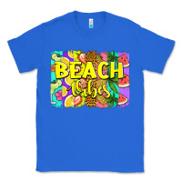 True Royal beach vibes summer brushstroke Classic Tee - Jasminsmagicworld