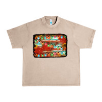 French Oak christmas serape sunflower background Urban Heavy Tee - Jasminsmagicworld
