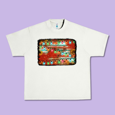Christmas Serape Sunflower Background Urban Heavy Tee Designed By Jasminsmagicworld