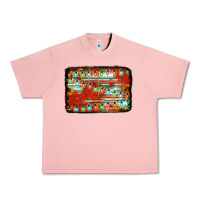 Salmon christmas serape sunflower background Urban Heavy Tee - Jasminsmagicworld