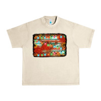 Sandshell christmas serape sunflower background Urban Heavy Tee - Jasminsmagicworld