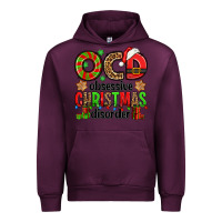 Mauve Wine ocd obsessive christmas disorder Urban Hoodie - Jasminsmagicworld
