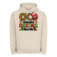 Pigment French Oak ocd obsessive christmas disorder Urban Hoodie - Jasminsmagicworld