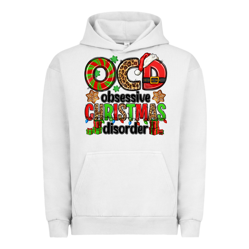 Ocd Obsessive Christmas Disorder Urban Hoodie by Jasminsmagicworld | Teevron