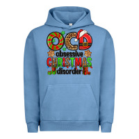 Pigment Pebble Blue ocd obsessive christmas disorder Urban Hoodie - Jasminsmagicworld