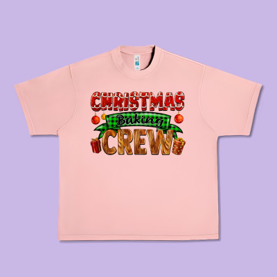 Christmas Baking Crew With Gifts Urban Heavy Tee Designed By Fadigitalartstudio