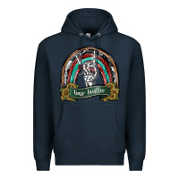 Navy hair hurstler copy Premium Hoodie - SublimationCraftShop