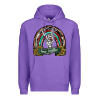 Purple hair hurstler copy Premium Hoodie - SublimationCraftShop