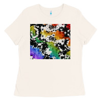 Bone rainbow pride cowhide tumbler Ladies Tee - FaDigitalArtStudio