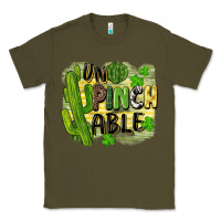 Army Green St. Patrick's Un pinch able Classic Tee - CowGirlArtShop