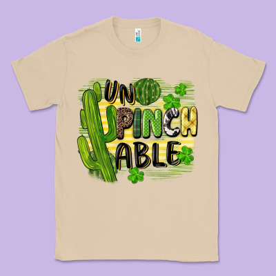 St. Patrick's Un Pinch Able Classic Tee Designed By Cowgirlartshop