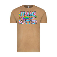 Vintage Camel Western LGBTQ+ Trans Lives Matter Vintage Tee - BundleAndBundleShop