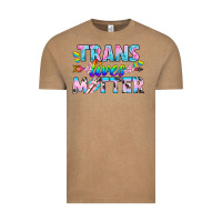 Vintage Coffee Western LGBTQ+ Trans Lives Matter Vintage Tee - BundleAndBundleShop