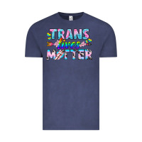 Vintage Denim Western LGBTQ+ Trans Lives Matter Vintage Tee - BundleAndBundleShop