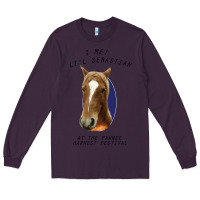 Plum I met lil Sebastian Long Sleeve Tee - Bettercallsaul