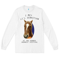 White I met lil Sebastian Long Sleeve Tee - Bettercallsaul