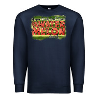 Navy i̇f you drink don't drive do the watermelon crawl2 Premium Sweatshirt - JahusDesignShop