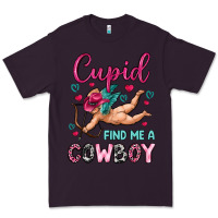 Plum cupid find me a cowboy Premium Tee - OliviaCreatesArt