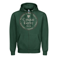 Sports Green cinque terre italia gift for italian mediterranean travelers t shirt Zipper Hoodie - baoMotion