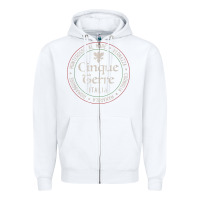 White cinque terre italia gift for italian mediterranean travelers t shirt Zipper Hoodie - baoMotion