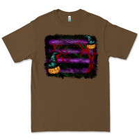 Cacao halloween witch hat backround Premium Tee - RanaPortraitStore