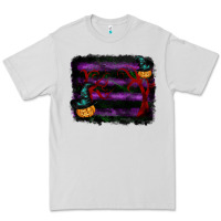 Dove Grey halloween witch hat backround Premium Tee - RanaPortraitStore