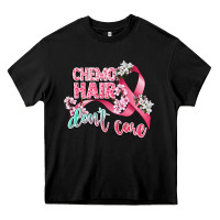 Black chemo hair dont care Heavy Core Tee - CowGirlArtShop