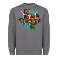 Storm texas longhorn texas map Heavyweight Sweatshirt - JahusDesignShop