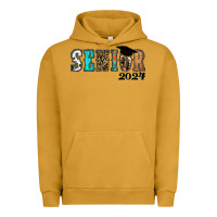 Pigment Peanut Butter Western Senior 2024 Urban Hoodie - RanaPortraitStore