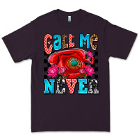 Plum call me never olivia Premium Tee - OliviaCreatesArt