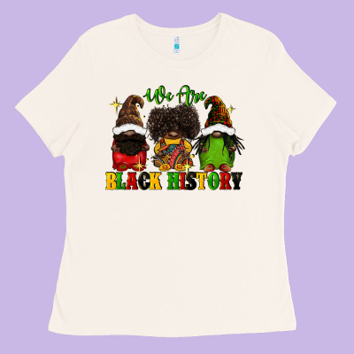 We Are Black History Ladies Tee Designed By Fadigitalartstudio