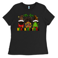 Black We are black history Ladies Tee - FaDigitalArtStudio