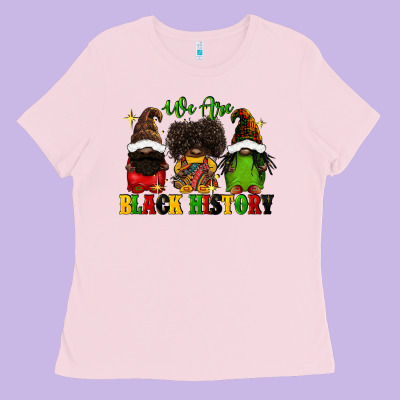 We Are Black History Ladies Tee Designed By Fadigitalartstudio