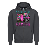 Smoke queen of the camper Zipper Hoodie - JahusDesignShop