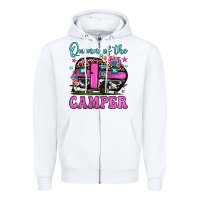 White queen of the camper Zipper Hoodie - JahusDesignShop