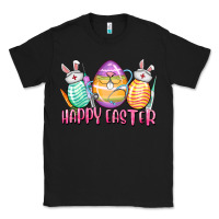 Black Happy Easter Nurse eggs Easter Day Classic Tee - CowGirlArtShop