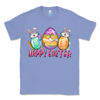 Colony Blue Happy Easter Nurse eggs Easter Day Classic Tee - CowGirlArtShop