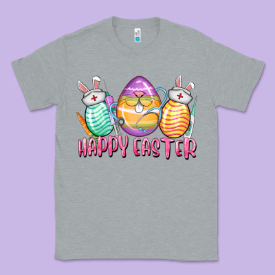 Happy Easter Nurse Eggs Easter Day Classic Tee Designed By Cowgirlartshop