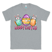 Heather Grey Happy Easter Nurse eggs Easter Day Classic Tee - CowGirlArtShop