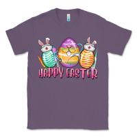 Lavender Happy Easter Nurse eggs Easter Day Classic Tee - CowGirlArtShop