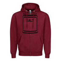 Burgundy salt shaker halloween costume t shirt for couples t shirt Zipper Hoodie - baoMotion