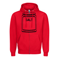 Red salt shaker halloween costume t shirt for couples t shirt Zipper Hoodie - baoMotion