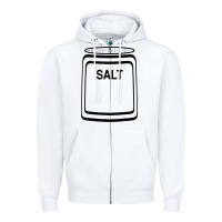 White salt shaker halloween costume t shirt for couples t shirt Zipper Hoodie - baoMotion