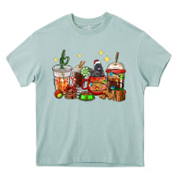 Arona Christmas coffee cups with Labrador Heavy Core Tee - RanaPortraitStore