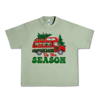 Oil Green christmas 'tis the season Urban Heavy Tee - BundleAndBundleShop