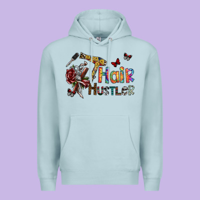 Hair Hustler 2 Premium Hoodie Designed By Sublimationcraftshop